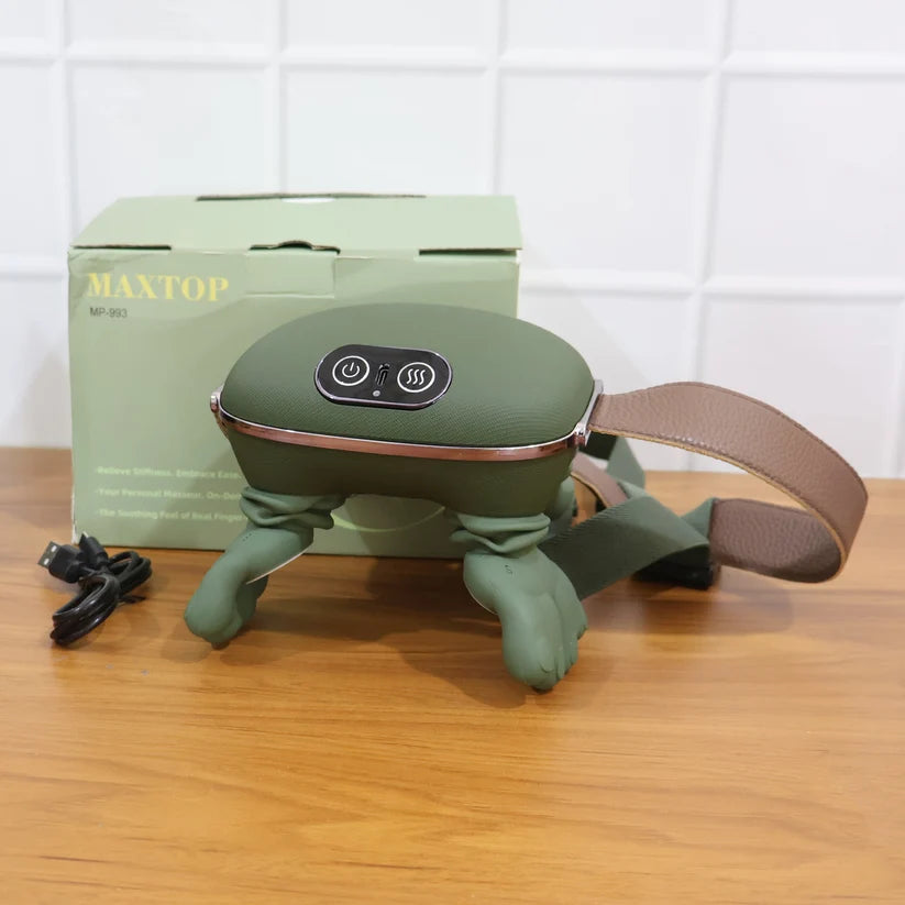 Neck and Shoulder Massager for Men & Women Rechargeable Kneading with Heat
